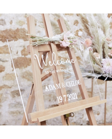 Panneau plexiglas  personnalisable - The-Weddingshop