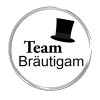 Aufkleber 'Team Bräutigam'