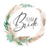 Aufkleber 'Team Bride - Boho'