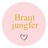 Aufkleber Set 'Team Braut'
