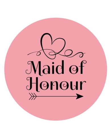 Aufkleber Set 'Team Bride - Heart'