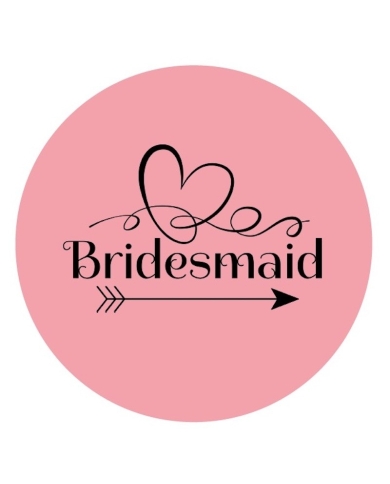 Aufkleber Set 'Team Bride - Heart'