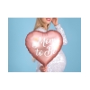 Ballon 'Mom to Be' – Cœur rose