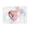 Folienballon Herz 'Mom to be' - rosa