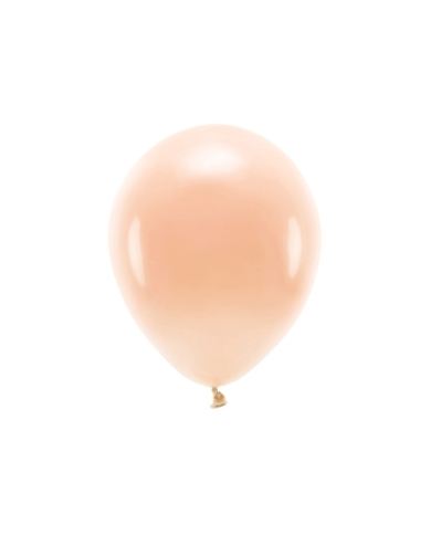 10 x Ballons Eco Pastel - Pêche - The-Weddingshop