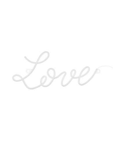 Déco - Néon LED 'Love' - blanc (61 x 27,4 cm) - The-Weddingshop