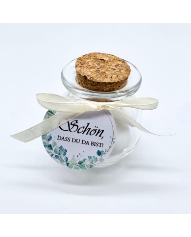 Pendentif 'Schön, dass du da bist - Eucalyptus' - The-Weddingshop