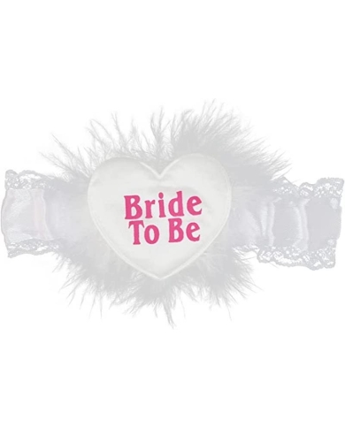 Strumpfband 'Bride to be'