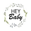 Aufkleber 'Hey Baby'