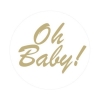 Autocollant 'Oh Baby'