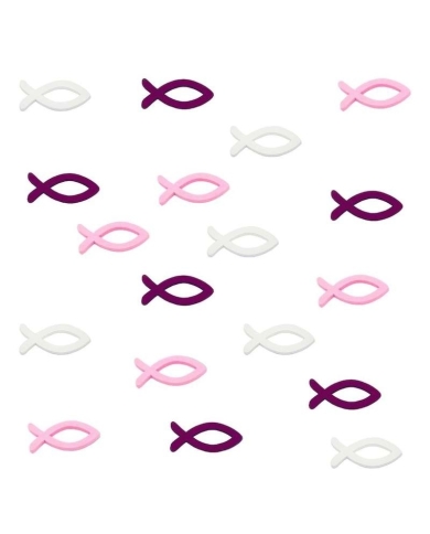 Deko Set 'Fisch Motiv' - rosa