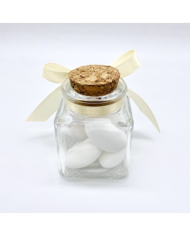 Gastgeschenk - Korkenglas personalisiert 'Pampas' - The-Weddingshop