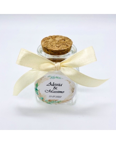 Korkenglas personalisiert 'Pampas'