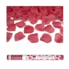 Canon confetti pétales - 60 cm - Rouge