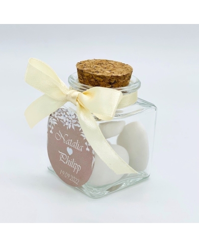 Korkenglas personalisiert 'Vintage'