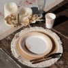 Mariage - Set de table avec franges - The-weddingshop.ch