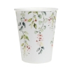 Gobelets Carton 'Mariage végétal' (x10)