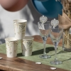 Pappbecher 'Herz mit Blätter' (10 Stück)