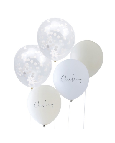 Kommunion Dekoration - Ballon-Set Christening - The-Weddingshop.ch