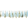 Tassel-Girlande blau/gold