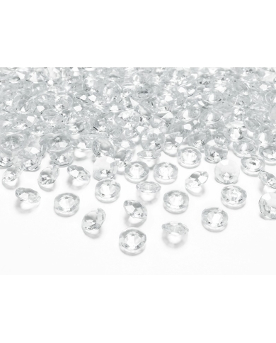 Cristaux de diamant cristaux 100 cristaux 12 mm