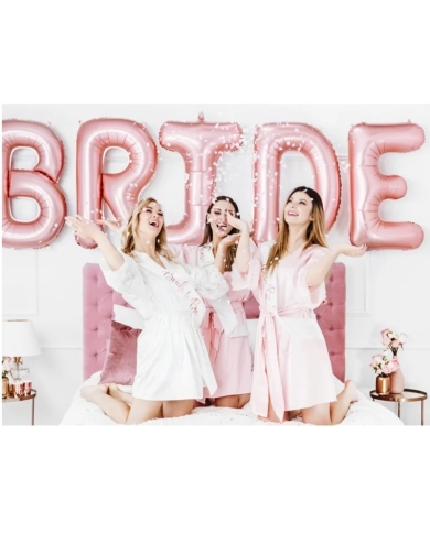 XL Folienballon 'Bride' - rosegold