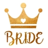 Tatouage 'Team Bride Couronne' - or