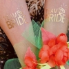 Tatouage 'Team Bride Diamond' - or