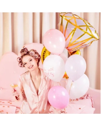 Ballon-Set 'She said yes' (6 Stück)