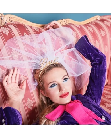 Serre-tête 'Bride' avec voilage