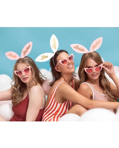 6 Serre-têtes 'EVJF lapin'