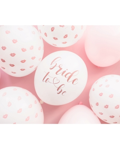 6 Ballons 'Bride to be Mix'