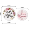 Button-Set 'Team Mariée'
