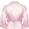 Morgenmantel personalisiert - Rosa