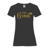 T-Shirt 'Team Braut mit Herz'