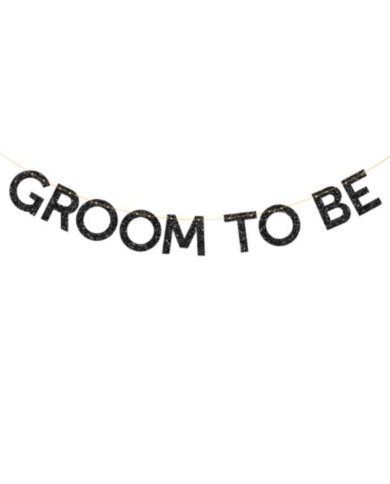 Girlande 'Groom to be' - The-Weddingshop