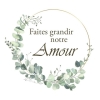 Autocollant 'Faites grandir notre Amour' - Eucalyptus