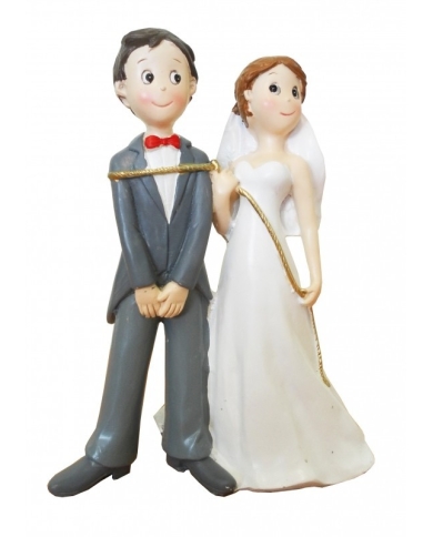 Figurine des mariés Lasso
