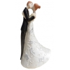 Figurine mariage 'Baiser'