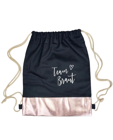 Turnbeutel 'Team Braut'