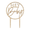 Cake Topper 'Hey Baby'
