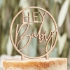 Cake Topper 'Hey Baby'