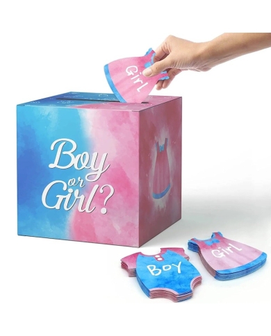Babyparty - Spiel Geschlecht Abstimmung 'Boy or Girl' - The-Weddingshop