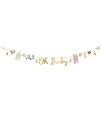 Girlande 'Oh Baby'