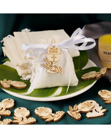 Jutesäckchen Bastelset 'JHS' (24 Gäste)