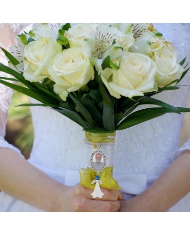 Mémorial de charm pour le bouquet de la mariée 'Angel'