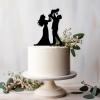 Cake Topper 'Brautpaar mit Baby'