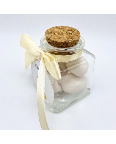 Korkenglas personalisiert 'Ringe'