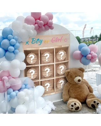 Tic Tac Toe Gender Reveal Spiel