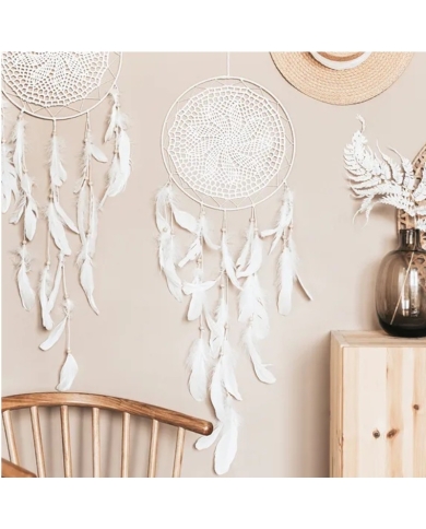 Traumfänger mit Federn
